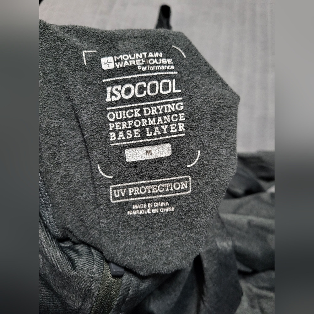 Gray quick drying mountain warehouse jacket